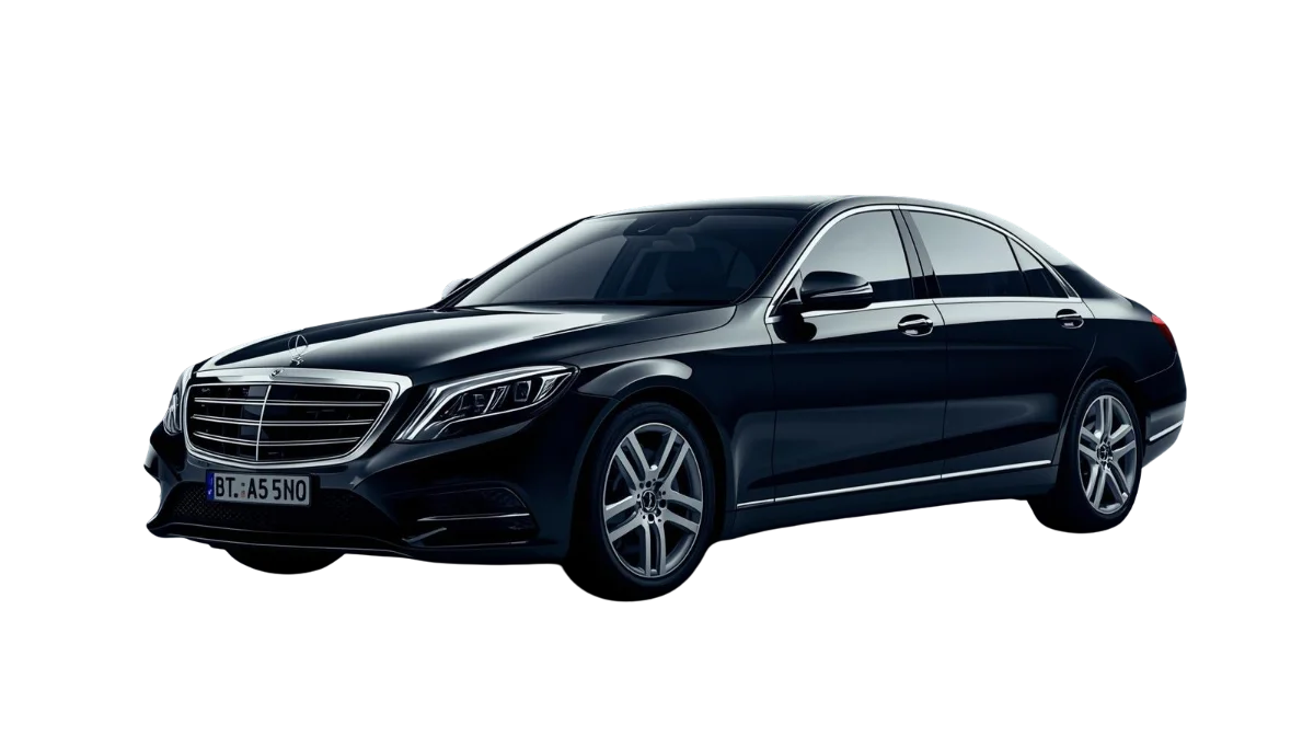 Mercedes Benz S-Class luxury black car of Elite Executive limos
